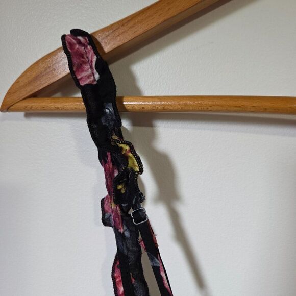 EUC XHILARATION FLORAL BUSTIER TANK SHORT DRESS SIZE L - Picture 8 of 13